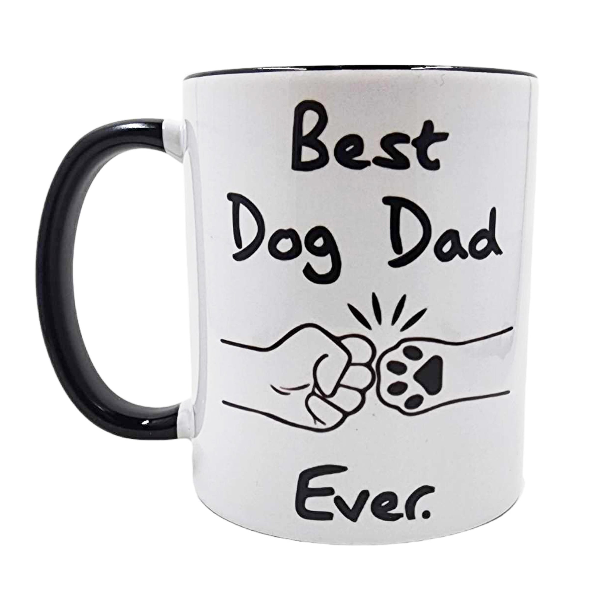 BEST DOG DAD EVER Dog Breed Coffee Mug - Main Image
