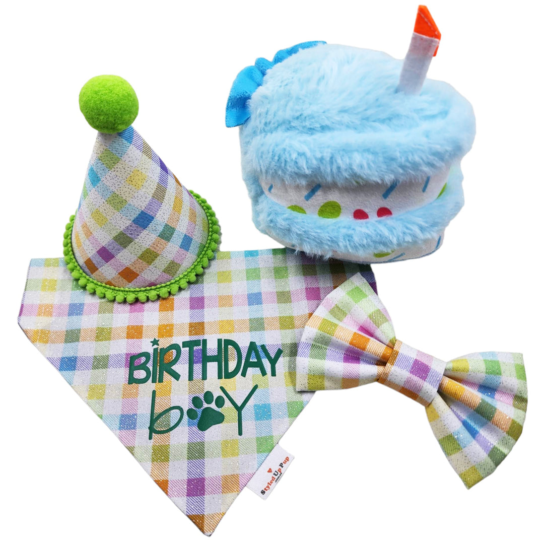 Barkday Dog Birthday Box - handmade from Styled Up Pup - Shop now at Styled Up Pup