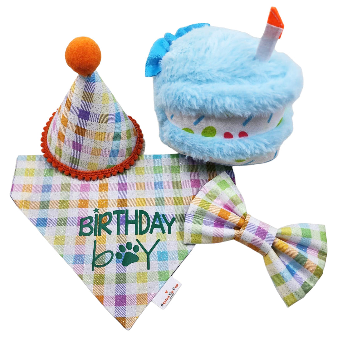Barkday Dog Birthday Box - handmade from Styled Up Pup - Shop now at Styled Up Pup