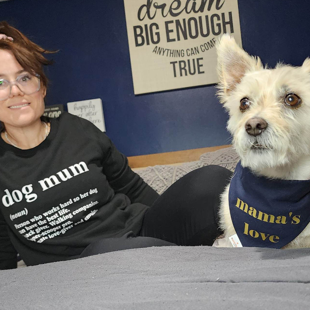 Dog Mum | Mother's Day Dog Mum Sweatshirt | Loungewear - handmade Sweatshirt from Styled Up Pup - Shop now at Styled Up Pup