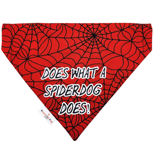 Spiderdog Over-The-Collar Dog Bandana - handmade Dog Bandana from Styled Up Pup - Shop now at Styled Up Pup