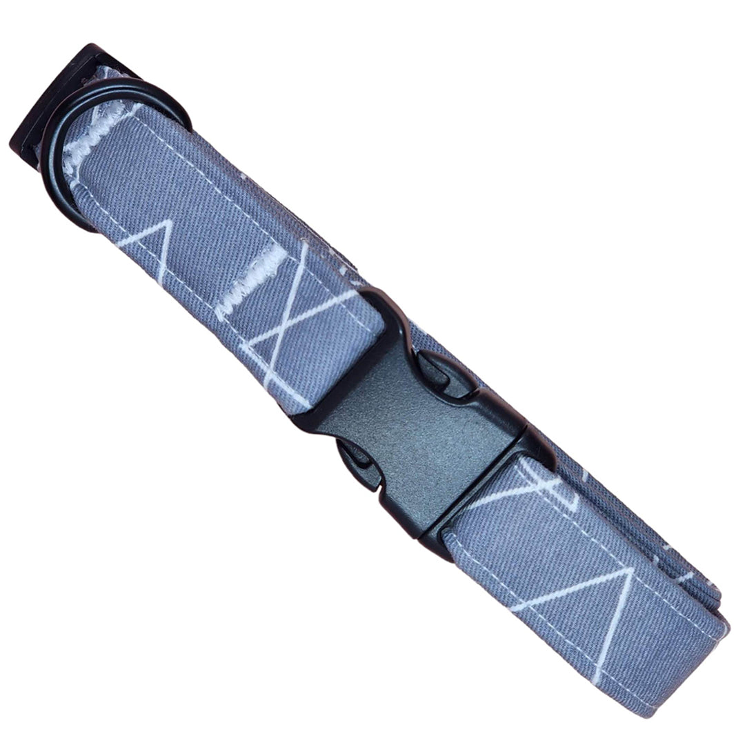 Styled Up Pup Arrows on Grey Dog Collar - handmade Dog Collar from Styled Up Pup - Shop now at Styled Up Pup