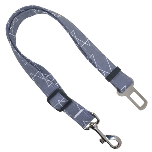 Styled Up Pup Arrows on Grey Dog Seat Belt / Restraint - handmade Dog Apparel from Styled Up Pup - Shop now at Styled Up Pup