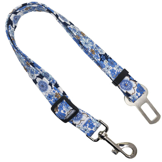 Oriental Gold Dog Car Restraint | Dog Seatbelt - handmade Seat Belt Restraint from Styled Up Pup - Shop now at Styled Up Pup