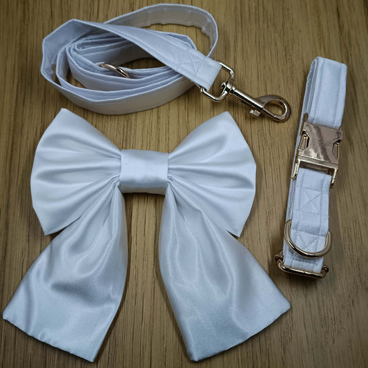 Wedding Set - White Bow