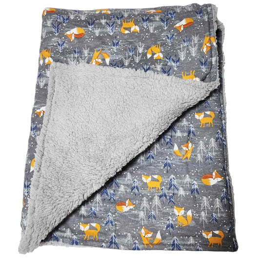 Silver Fox Dog Blanket - handmade Dog Blanket from Styled Up Pup - Shop now at Styled Up Pup 