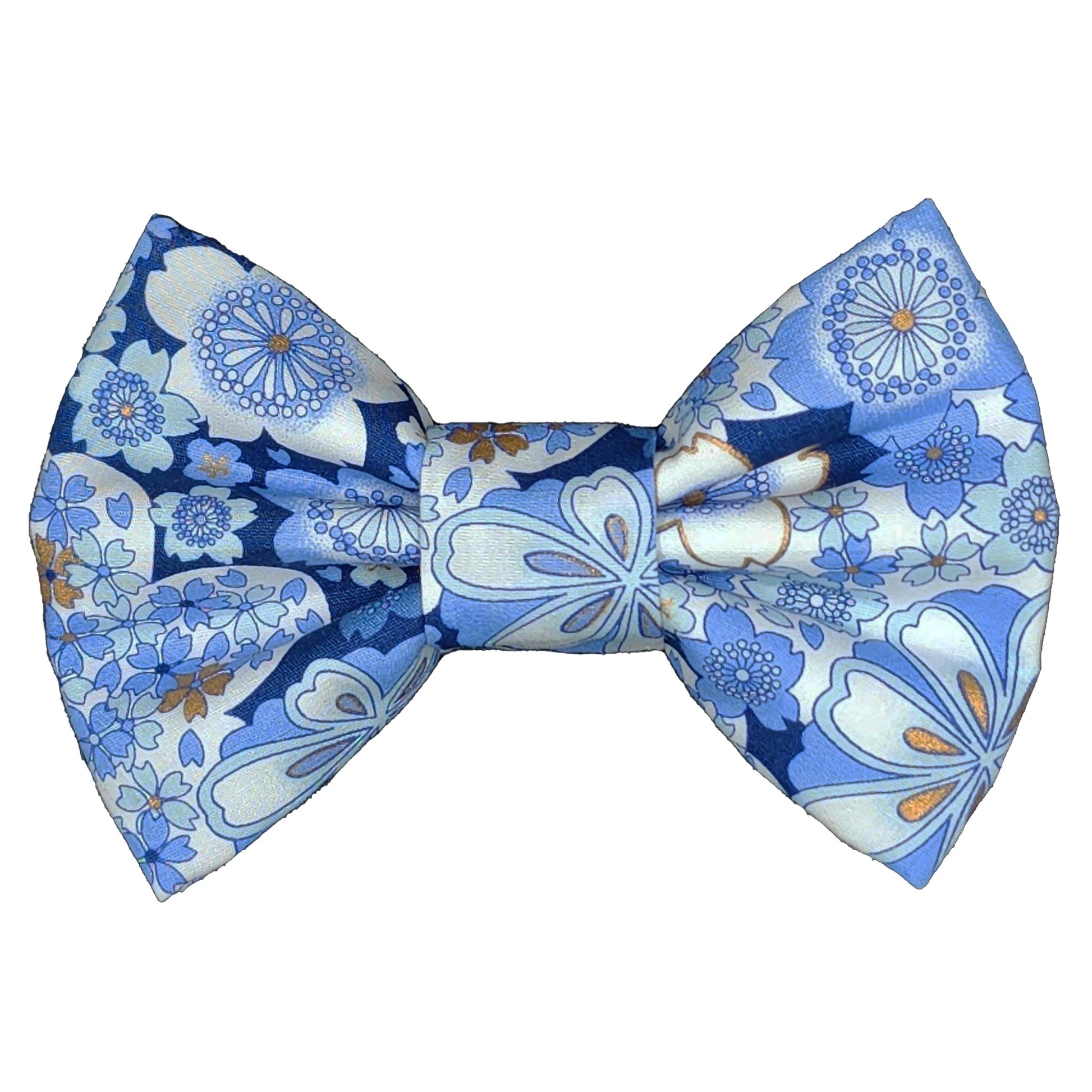 Oriental Gold Dog Bow Tie - handmade Dog Apparel from Styled Up Pup - Shop now at Styled Up Pup 
